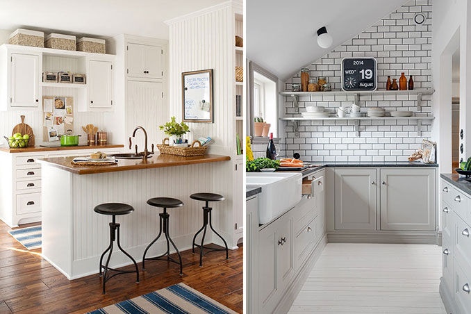 5 Small Kitchens from Pinterest | RL