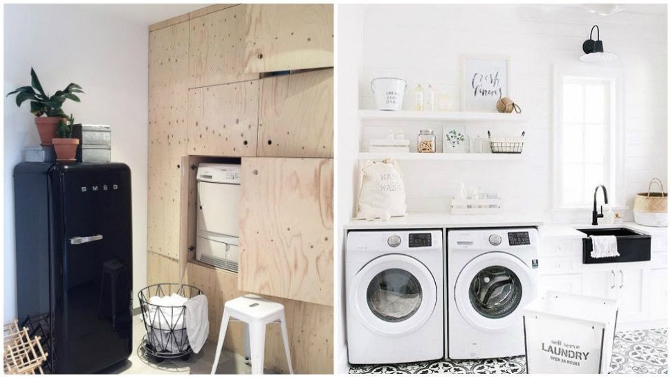 5 Photos That Prove No Space Is Too Small For A Laundry Area