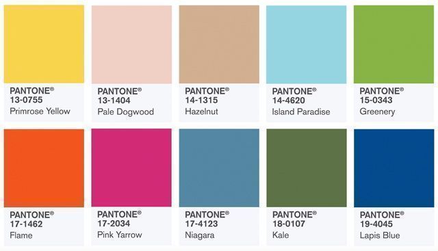 Pantone S 2018 Color Trends Done The Rl Way - Boysen Paint Color Chart Philippines