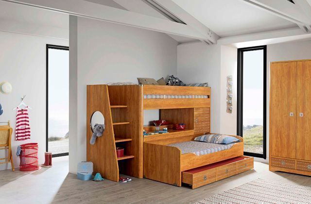9 Cool Loft And Bunk Beds To Crash In, Bunk Bed With Pull Out Philippines