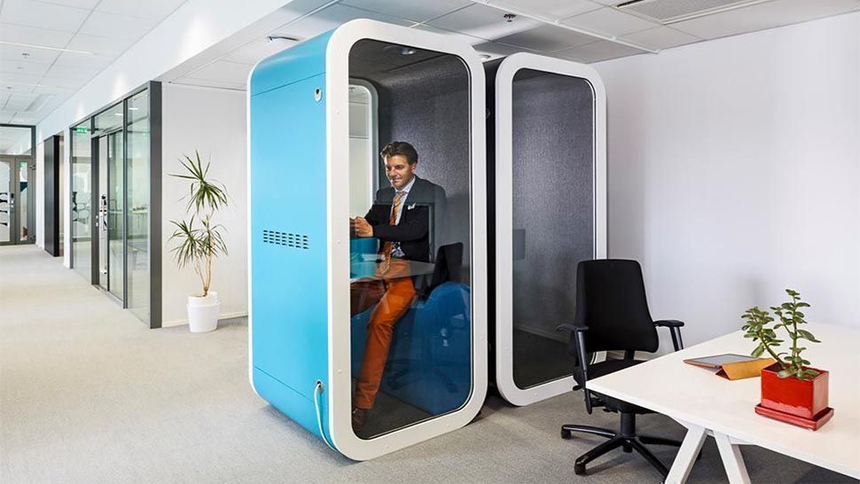 You Can Lock Out The World In This Tiny Office Pod