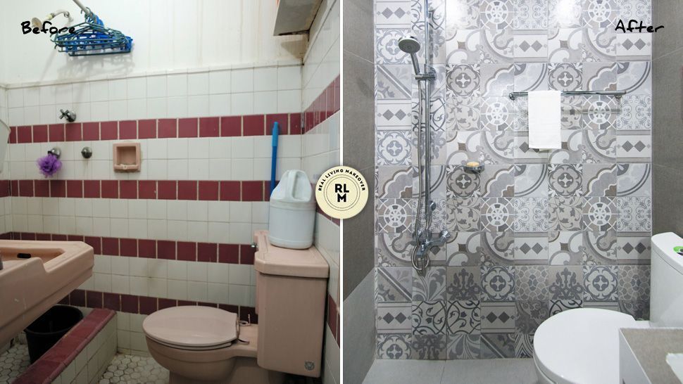 Small And Outdated Bathroom Gets Makeover - How Much Does It Cost To Have Someone Redo A Bathroom In Philippines