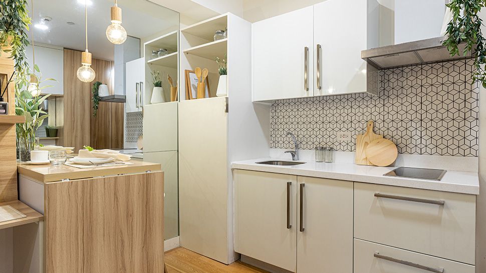 kitchen design for tiny space