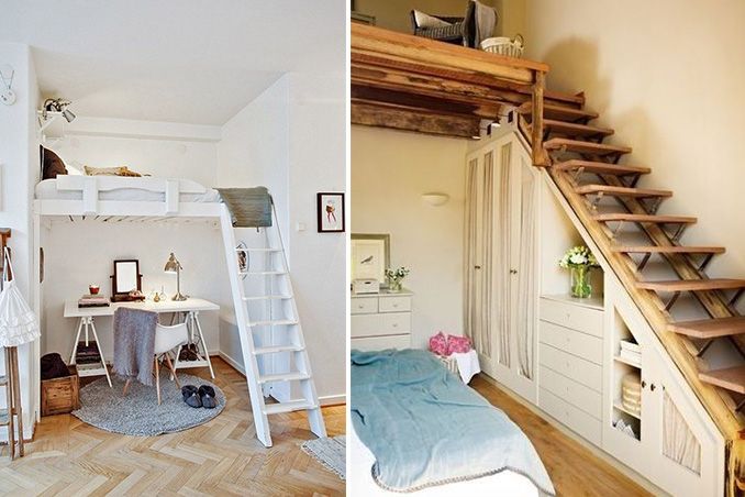 6 Cozy Loft Rooms From Pinterest