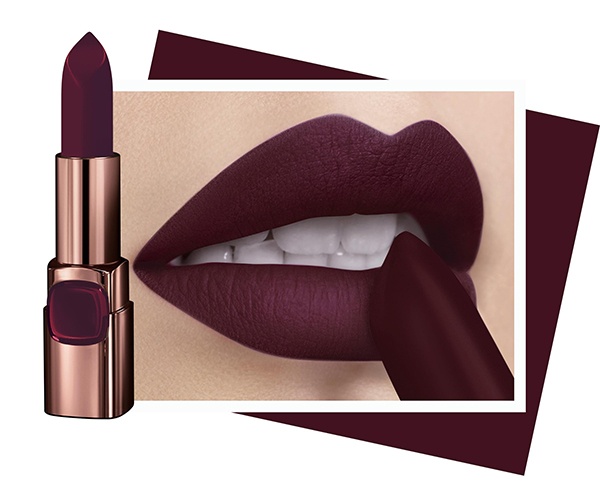 darkest maroon lipstick