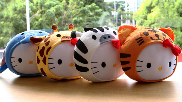 Hello kitty mcdo on sale pillow