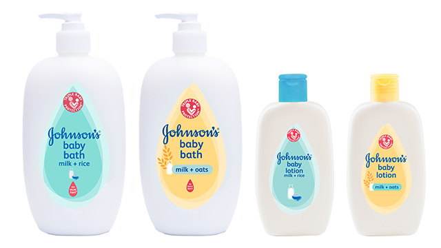 johnson and johnson milk and rice lotion