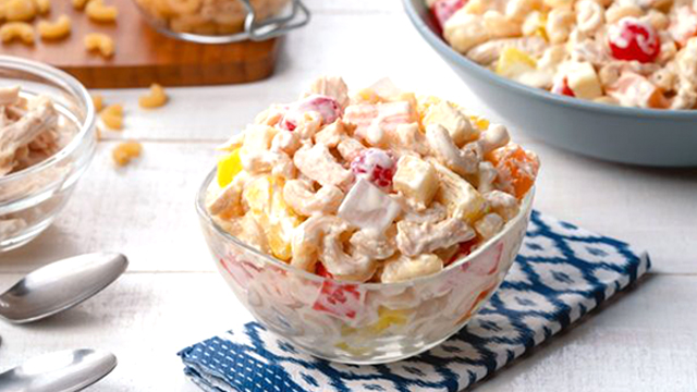 Creamy Chicken Macaroni Salad With Nestle Cream