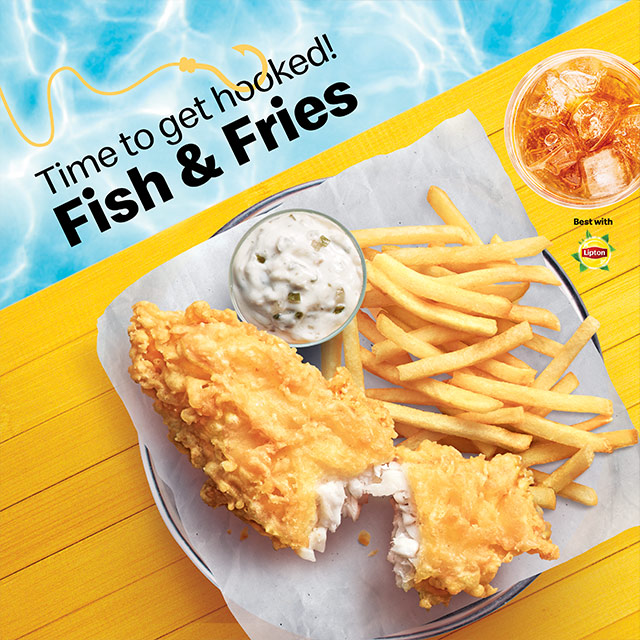 Get Hooked: McDonald’s Fish and Fries Is Back