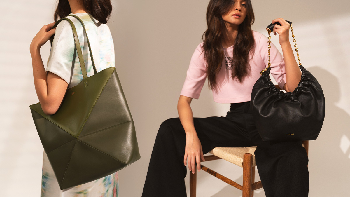 We Can't Take Our Eyes Off These Gorgeous Loewe Bags | Preview.ph
