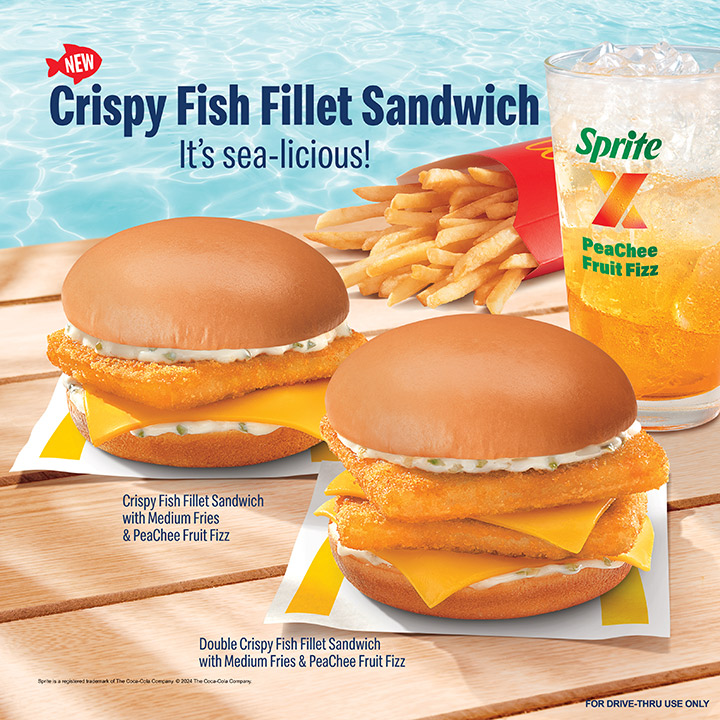 Here’s What You'll Love About McDonald’s New Crispy Fish Fillet Sandwich