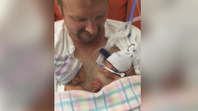 These Preemie Twins Holding Hands Have Captured the Hearts of Many