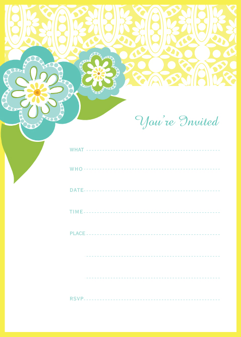 15 Free Printable Children's Birthday Party Invitations