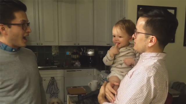 This Made Our Day: Baby is Adorably Confused when He Meets Dad's Twin for the First Time