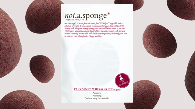 What We Love: Anti-aging Volcanic Face Sponge