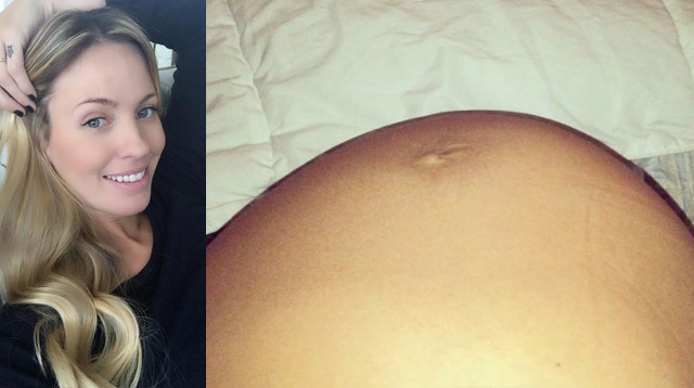 You Have to See Just How Much This Model Mom's Baby Bump Is Moving!