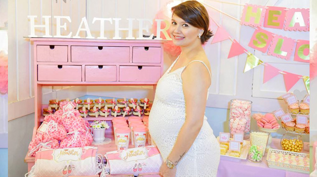 In Photos: Nadine Samonte's Pink-and-Gold Baby Shower