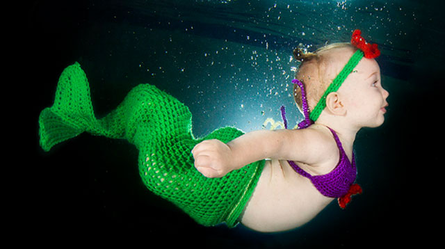 These Underwater Babies Are the Cutest Photos You'll See Today