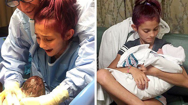 Such a Trooper! A 12-Year-Old Helped Deliver Her Baby Brother