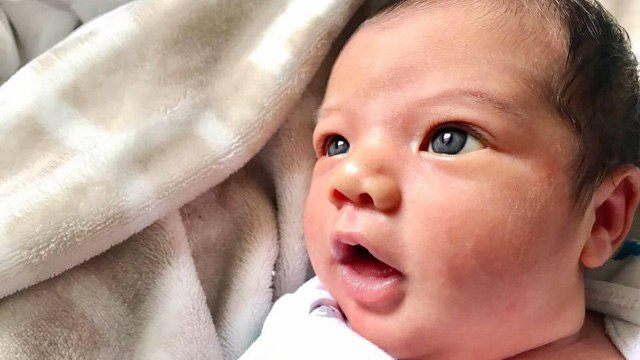 Couple Whose Love Story Started With a Shoebox Welcomes First Child