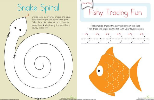 develop fine motor skills with these free pre writing worksheets