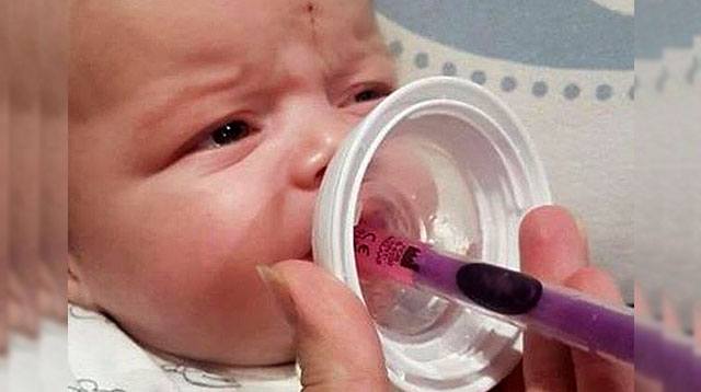 Mom Shares a Simple Hack to Get Her Baby to Take His Medicine