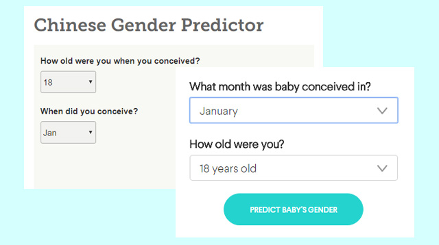 How To Predict Your Baby's Gender: Try The Chinese Gender ...