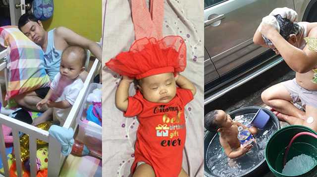 20 Moms Show Us What Happens When They Leave the Kids With Dad