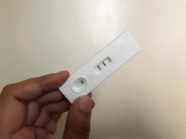 pregnancy test read