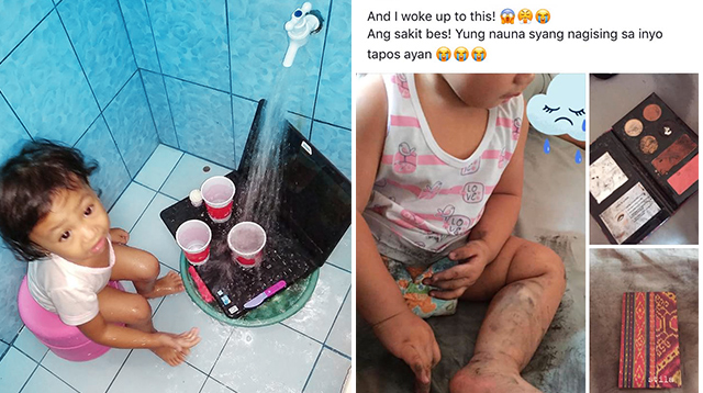 26 Photos That Prove a Silent Toddler Means a Big 'OMG' Mess