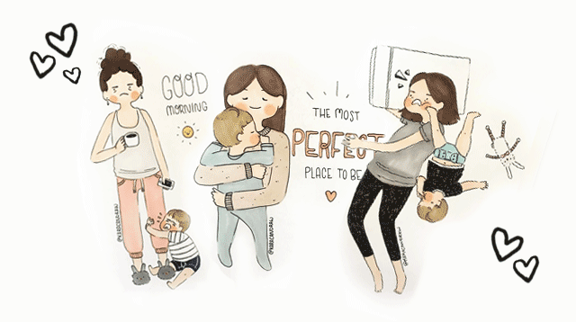 These Drawings Show a Lot of Beauty Can Be Found' in a Stay-at-Home Mom's Daily Life