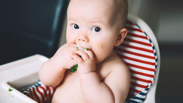 How This Mom Started Her Baby on Solid Food at 6 Months Without Purees