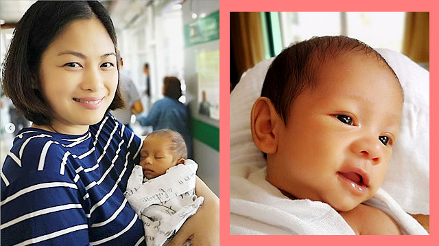 See How Miriam Quiambao Is 'Homeschooling' Baby Elijah at Ten Weeks Old