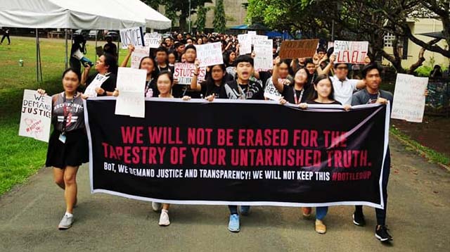 Pisay Scholars Protest Graduation of Seniors Who Shared Lewd Photos Online