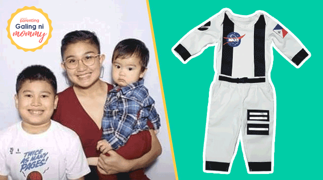 This Cute Astronaut Costume Only Costs P30 To Make!