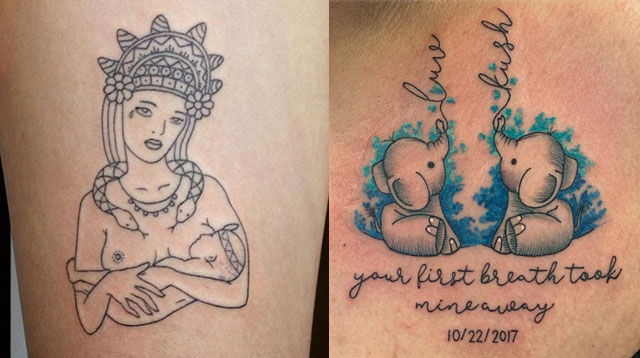7 Tattoo Designs For Moms Who Want To Get Inked