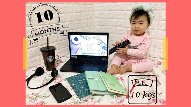 Work-From-Home Ang Trending Na Milestone Photo Shoot Theme! 