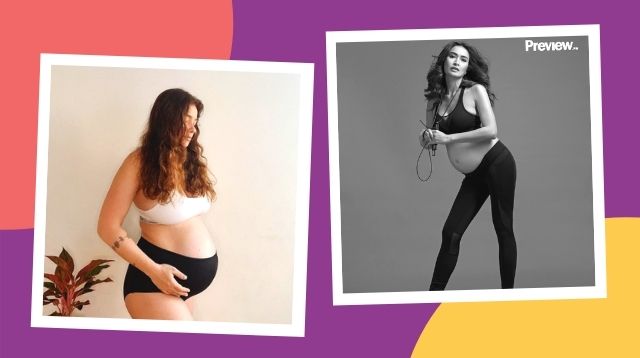 How To Photograph Your Preggy Belly: Baby Bump Poses We Love At The Moment!