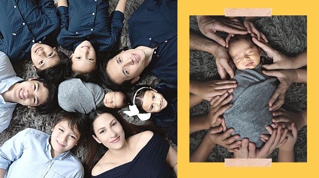 Spot The Baby! Joy W. Sotto Shares First Family Photos With All 6 Kids
