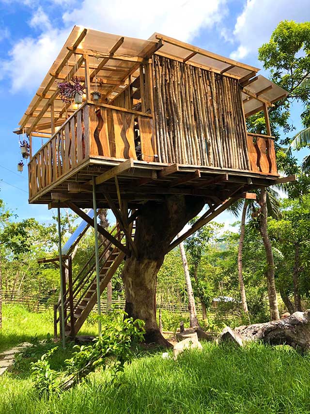 Tiny Home Bahay Kubo In The Mountains Has An Indoor Pool