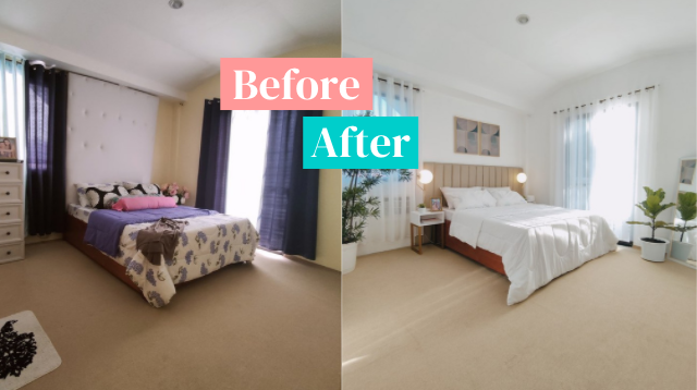 This DIY Bedroom Makeover Took 2 Days With Expenses Under P15,000!