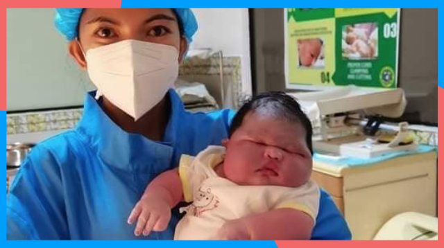 Pinay Mom Gives Birth To 11.4-Lb Baby Boy Via Normal Delivery