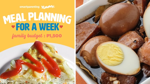Meals For 7 Days With A Budget Of P1,500 For A Family Of Four!