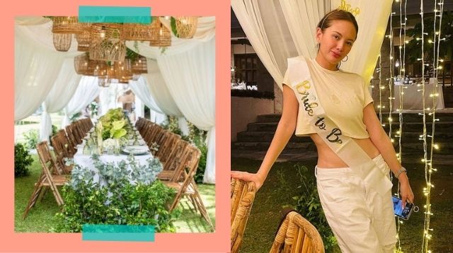 Ellen Adarna's Intimate Bridal Shower Is Inspired By Her Favorite Place