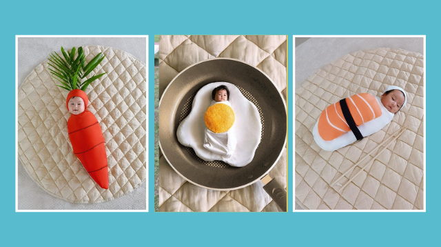 What A Treat! Liz Uy Serves Cute Monthly Photos Of Baby Matias In Food Costumes
