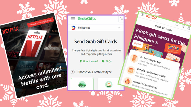 Not Done Gift Shopping? Check These E-Gift Cards For As Low As P10!