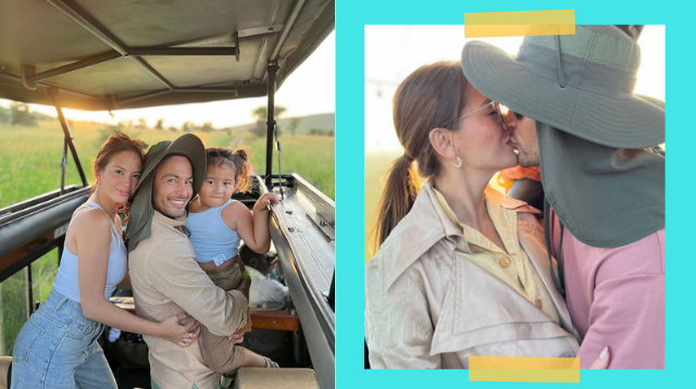 Elias Is Enjoying Safari 'Familymoon' With Mom Ellen Adarna And Stepdad Derek Ramsay