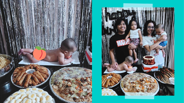 'Napakacute, Pakagat!' This Mom Dressed Baby As The Lechon For Hubby's Birthday