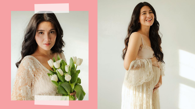 Expecting And Blooming! Dimples Romana Looks Stunning In Her Maternity Photos