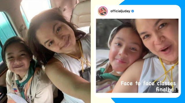 Kabado At Excited: Judy Ann And Son Lucho Have Mixed Feelings About Face To Face Classes
